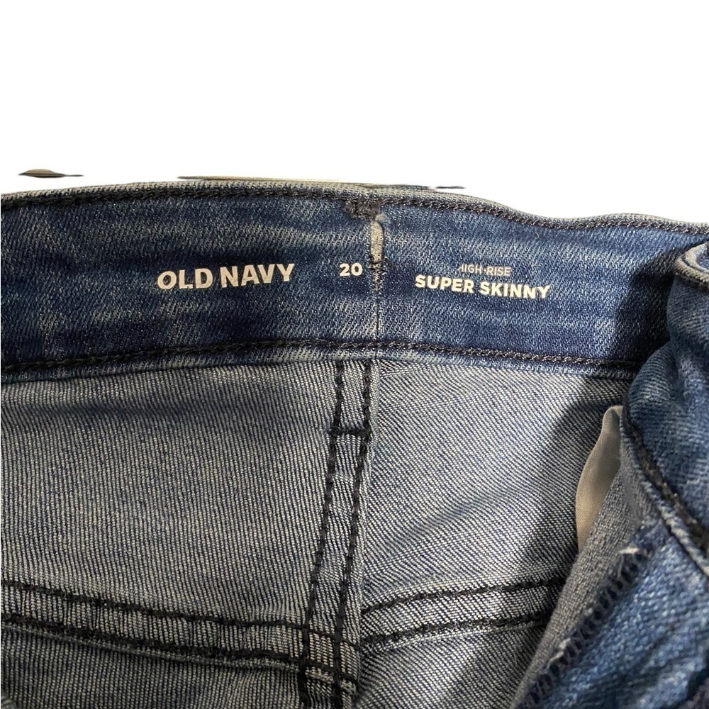 Old Navy Super Skinny High Rise Jeans Size 20 - Picture 4 of 4